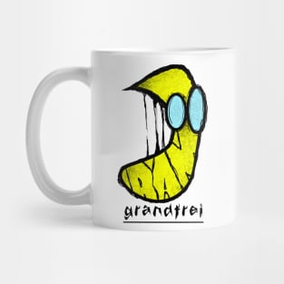 GRANDFREI Grafitti Banana with sunglases Mug